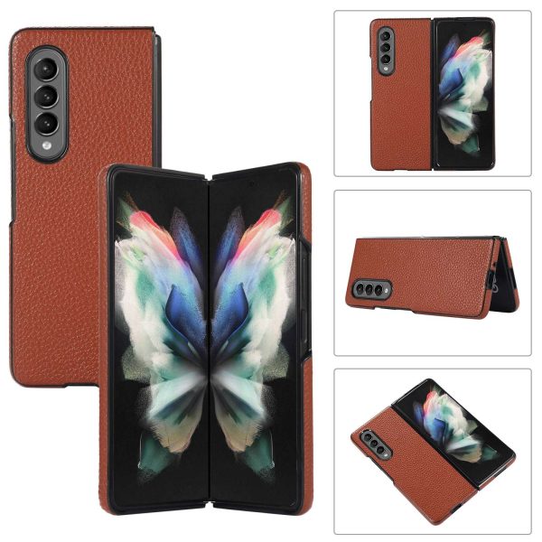 Leather Fold Phone Case, for Samsung Galaxy Z Fold 4/3 - Image 11