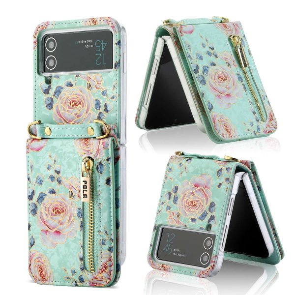 Z Flip 4/3 Case with Floral Pattern