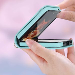 Z Flip 4/3 Case with Back Card Slots