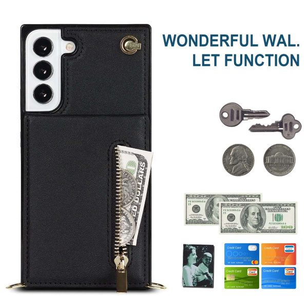 Zipper Card Holder Phone Case for Samsung - Image 3
