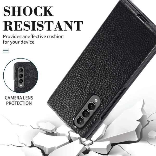 Leather Fold Phone Case, for Samsung Galaxy Z Fold 4/3 - Image 7