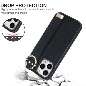 Case with Ring and Wristband for iPhone 13 14 15 Series