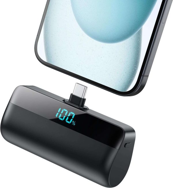 5200mAh Mini Power Bank with USB-C