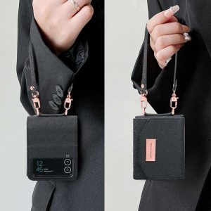 Z Flip 4/3 Case with Built-in Wallet
