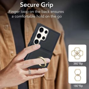 Ring Wallet Case for Samsung