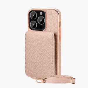 Card Holder Phone Case, Strap Case for iPhone