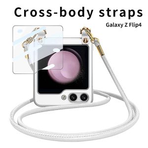 Z Flip 6 / 5 Crossbody Clear Case