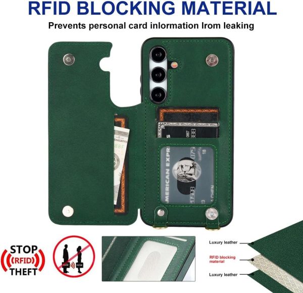 Wallet Case with RFID Blocking for Galaxy S24 / Ultra Plus - Image 6