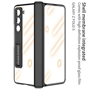 Z Fold 5 Clear Case with Hinge Protection