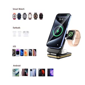 3-in-1 Charging Station and Power Bank