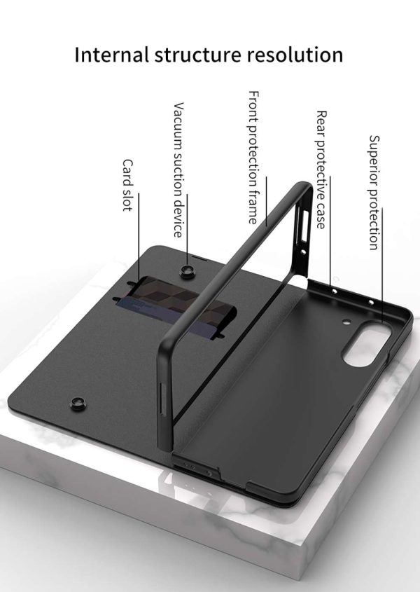 Z Fold 5/4/3 Case with Plating Pattern - Image 10