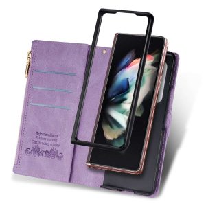 Fold Phone Case with Line Style, for Samsung Galaxy Z Fold 4/3