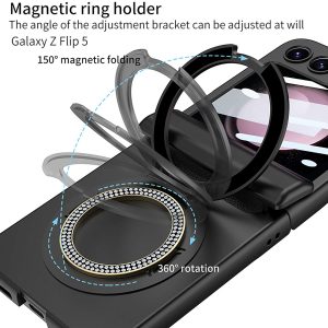 Z Flip 5 Case with Magsafe and Hinge Protection