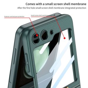 Z Flip 5 Ring Case with Screen Protector