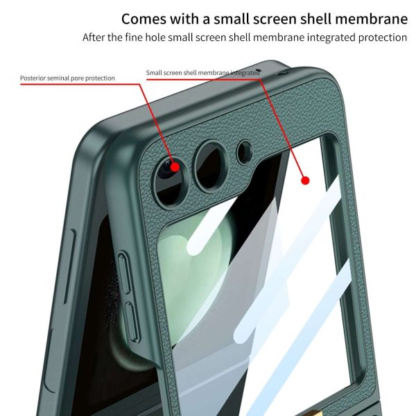 Z Flip 5 Ring Case with Screen Protector - Image 7