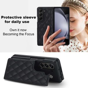 Z Fold 5/4/3 Case with 2 Card Holders