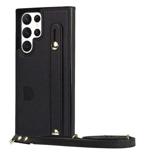 Card Holder Case with Wist Strap for Samsung - Image 12