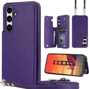 Wallet Case with RFID Blocking for Galaxy S24 / Ultra Plus