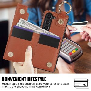 Z Fold Case with Wallet & Ring Holder for Fold 3 - Fold 6