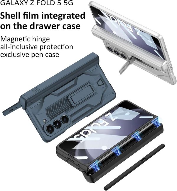 Z Fold Case with S Pen Slot for Z Fold 5 4 3 - Image 8