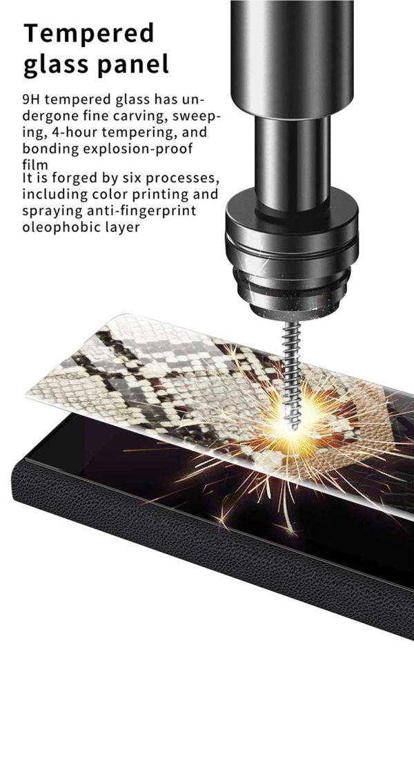 Z Fold 5/4/3 Case with Plating Pattern - Image 4