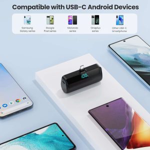5200mAh Mini Power Bank with USB-C