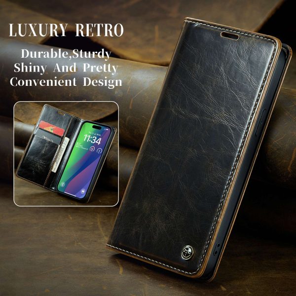 Phone Case with 2 Card Slots & 1 Cash Slot for iPhone - Image 6