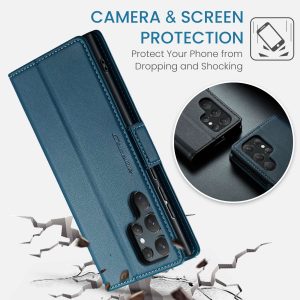 Phone Case with Clip Card Holder for Galaxy S24 23 22 21