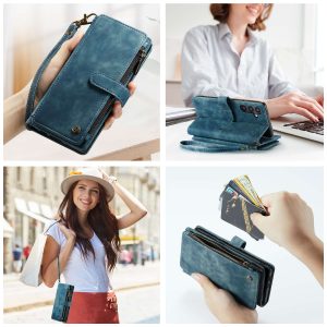 Wallet Case with 7 Card Slots for Samsung S, Note and A Series