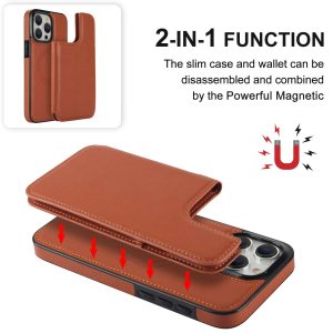 Phone Case with Detachable Card Holder, for iPhone