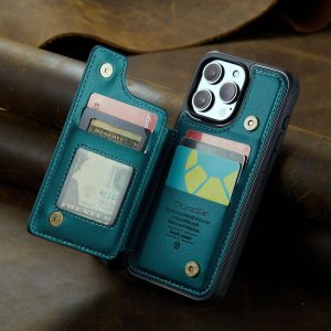 Phone Case with 5 Card Slots for iPhone