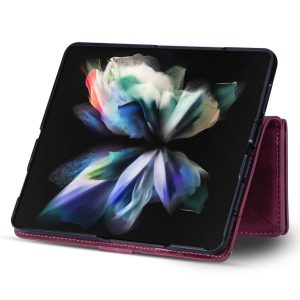 Fold Phone Case with Line Style, for Samsung Galaxy Z Fold 4/3