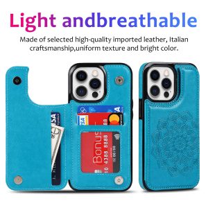 Phone Case with Folding Card Holder, for iPhone