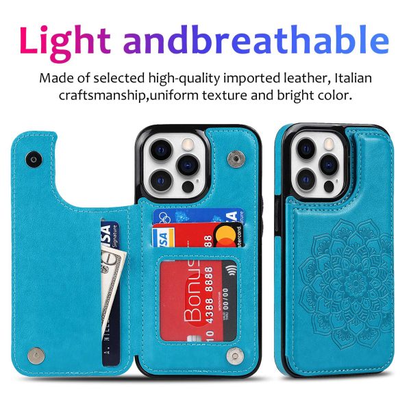 Phone Case with Folding Card Holder, for iPhone - Image 3
