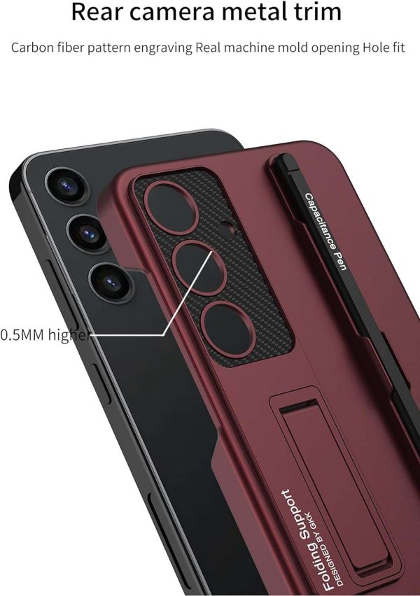 S24 Series Case with S Pen and Adjustable Kickstand for Samsung - Image 5