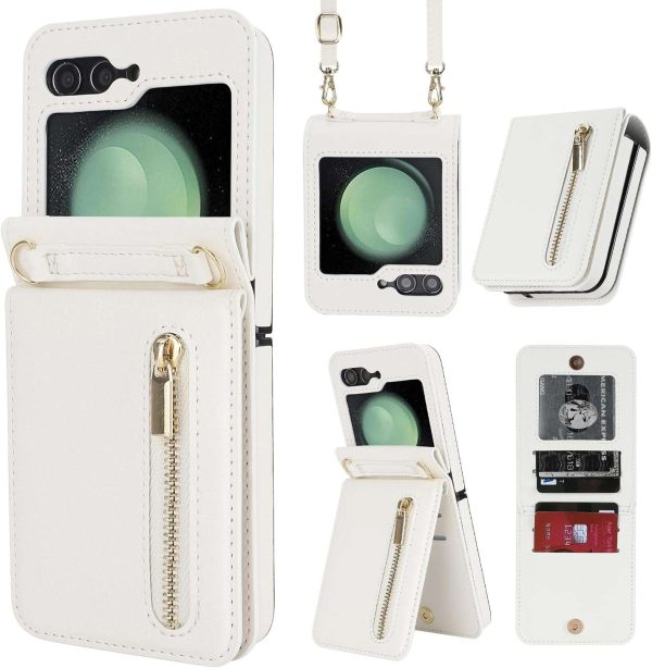 Z Flip 5/6 Case with Zipper Card Slots - Image 11