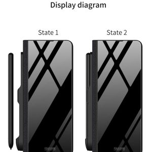 Z Fold 5/4/3 Case with Plating Pattern
