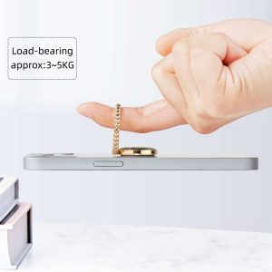 Finger Ring Kickstand Made of Natural Real Seashell