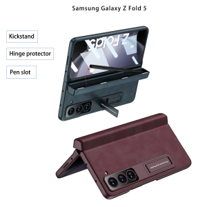 Z Fold 3/4/5/6 Case with Magnetic Hinge Protection