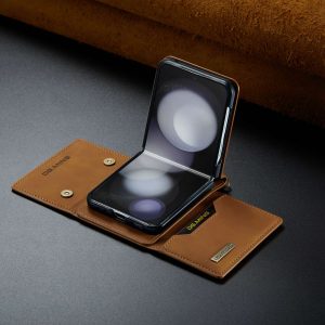 Z Flip 5/6 Case with Card Slots & Strap