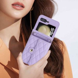 Z Flip 5 & 6 Wallet Case with 4 Card Slots