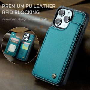 Phone Case with 5 Card Slots for iPhone