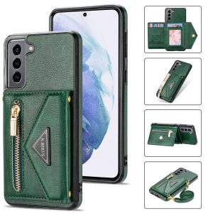 Phone Case with Zipper Wallet, for Samsung Galaxy S23 S22 S21 S20
