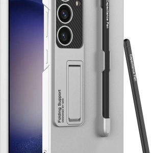 S24 Series Case with S Pen and Adjustable Kickstand for Samsung