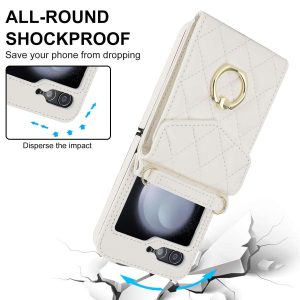 Z Flip 5 & 6 Wallet Case with Ring Holder