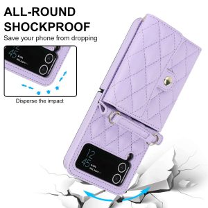 Z Flip 4 Case with 4 Card Holders