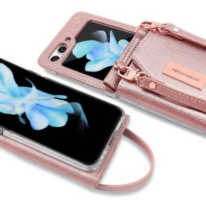Z Flip 6 & Flip 5 Case With Built-in Wallet