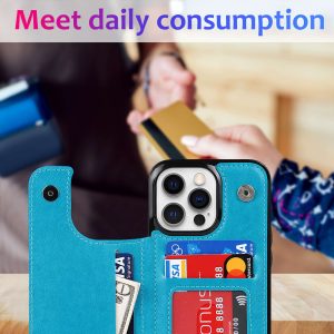 Phone Case with Folding Card Holder, for iPhone