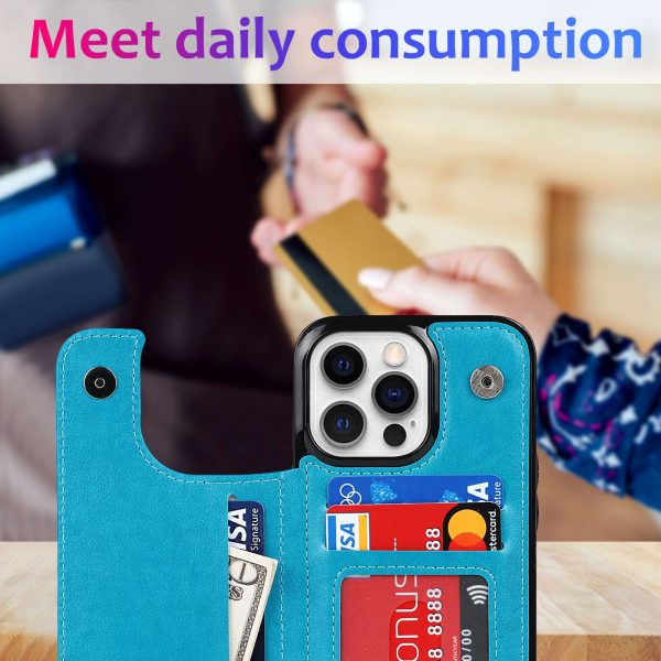 Phone Case with Folding Card Holder, for iPhone - Image 4