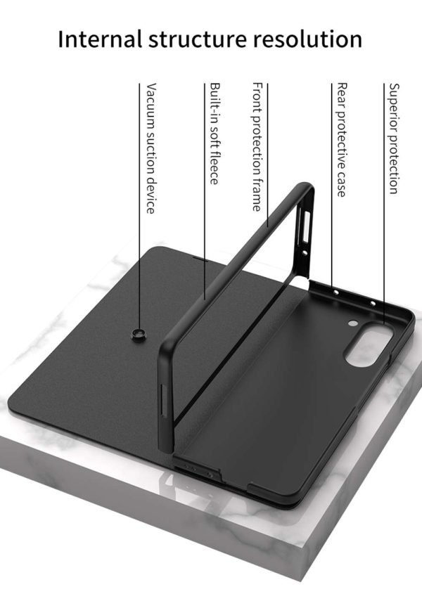 Z Fold 5/4/3 Case with Plating Pattern - Image 6